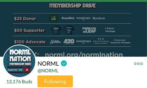 NORML-Mass-Roots-Account