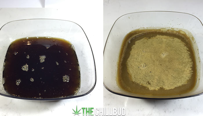 Cannabis-butter-before-and-after-setting